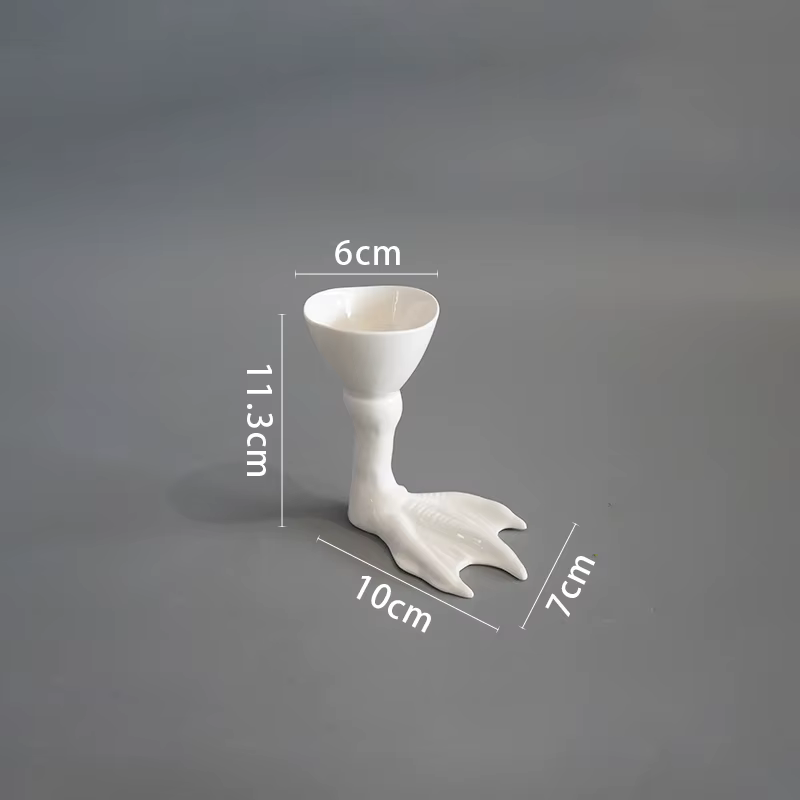 Plateau à œufs créatif en toile d'oie