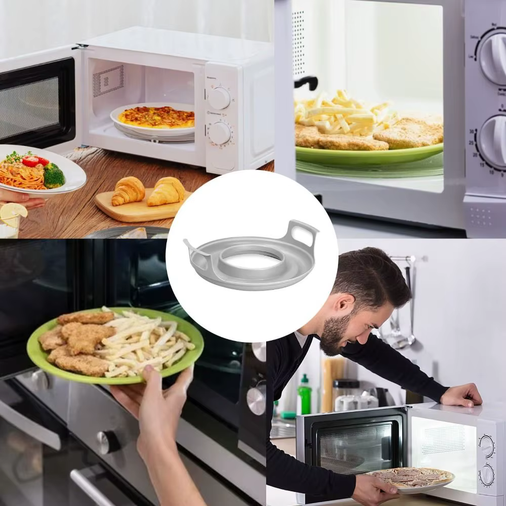 Nouveau plateau d'assiettes à micro-ondes Anti-déformation
