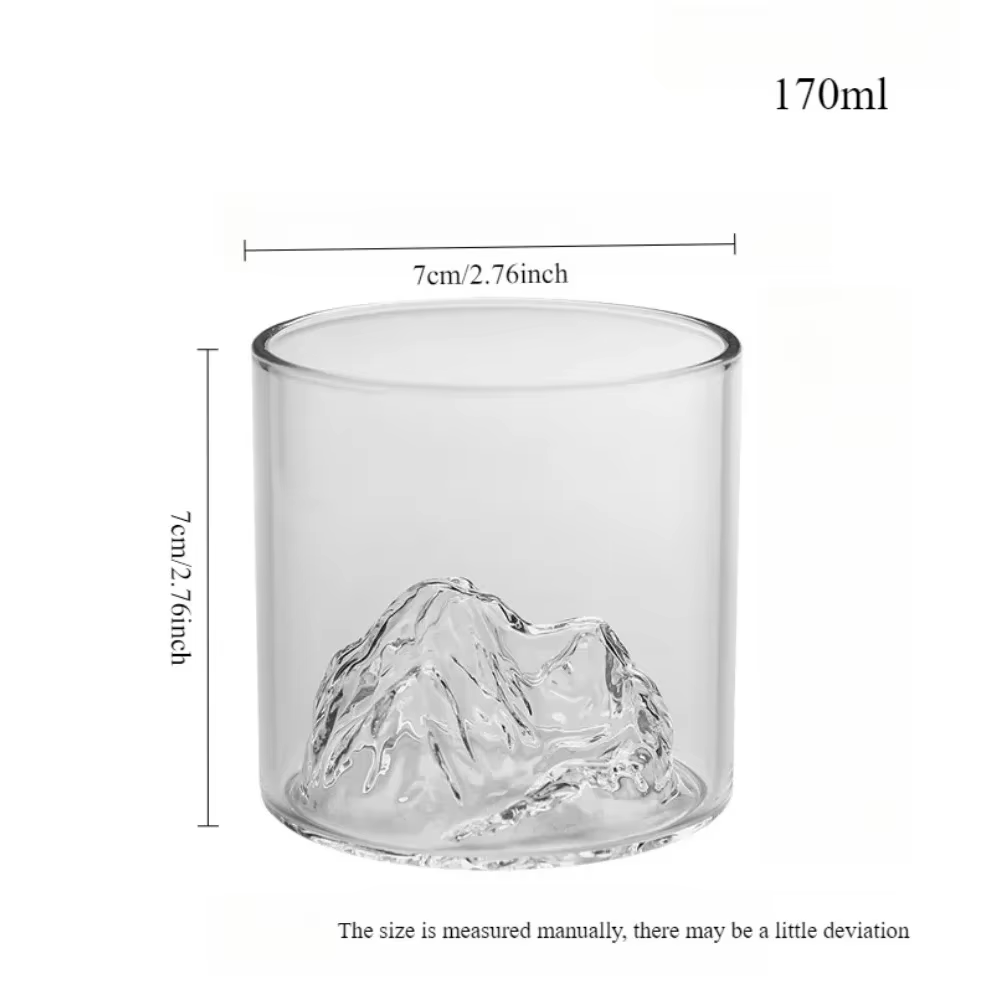 Ensemble de verres à whisky Guanshan 3D de 5 Oz