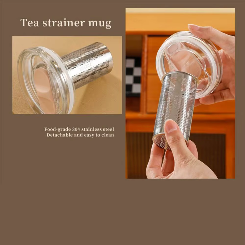 Tasse thermique avec filtre à thé