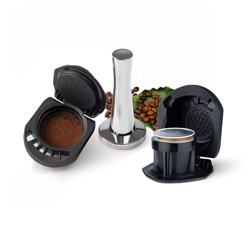 Adaptateur de capsules de café rechargeables et réutilisables