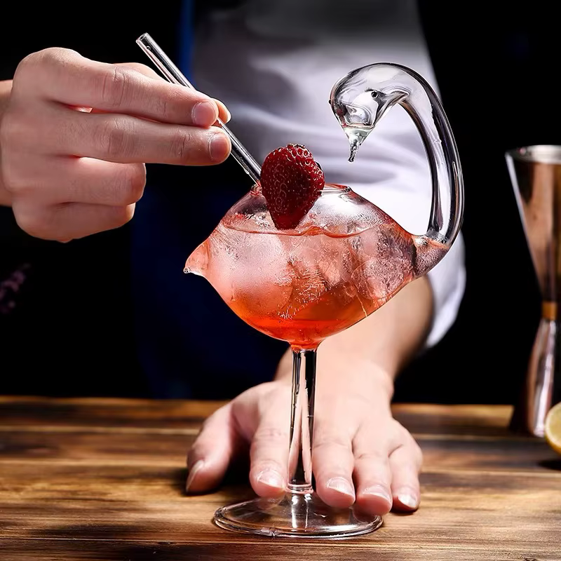 Verre à Cocktail créatif en forme de poisson
