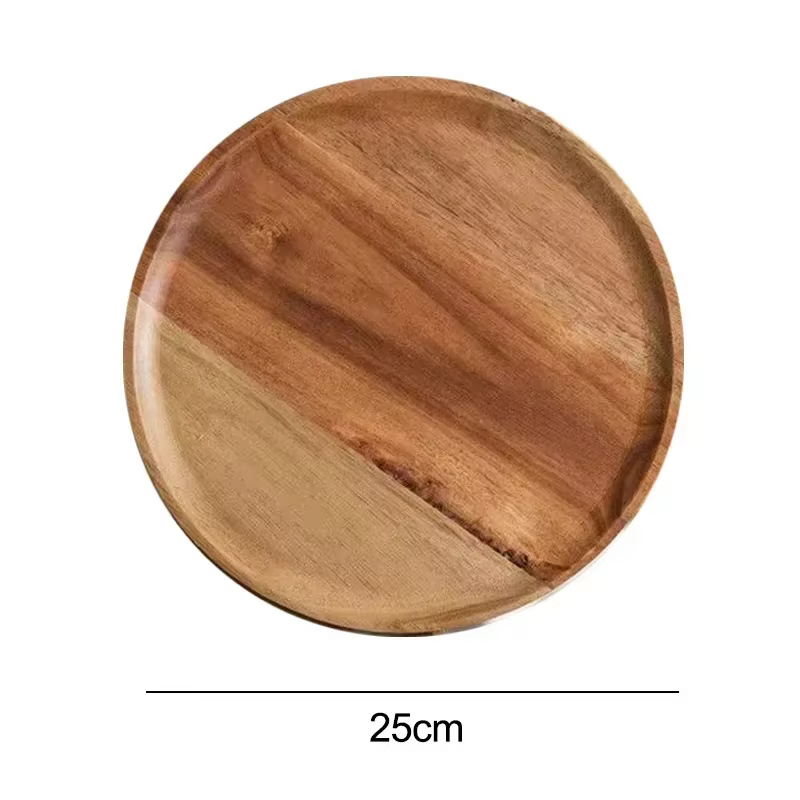 Plateaux décoratifs ronds de grande capacité
