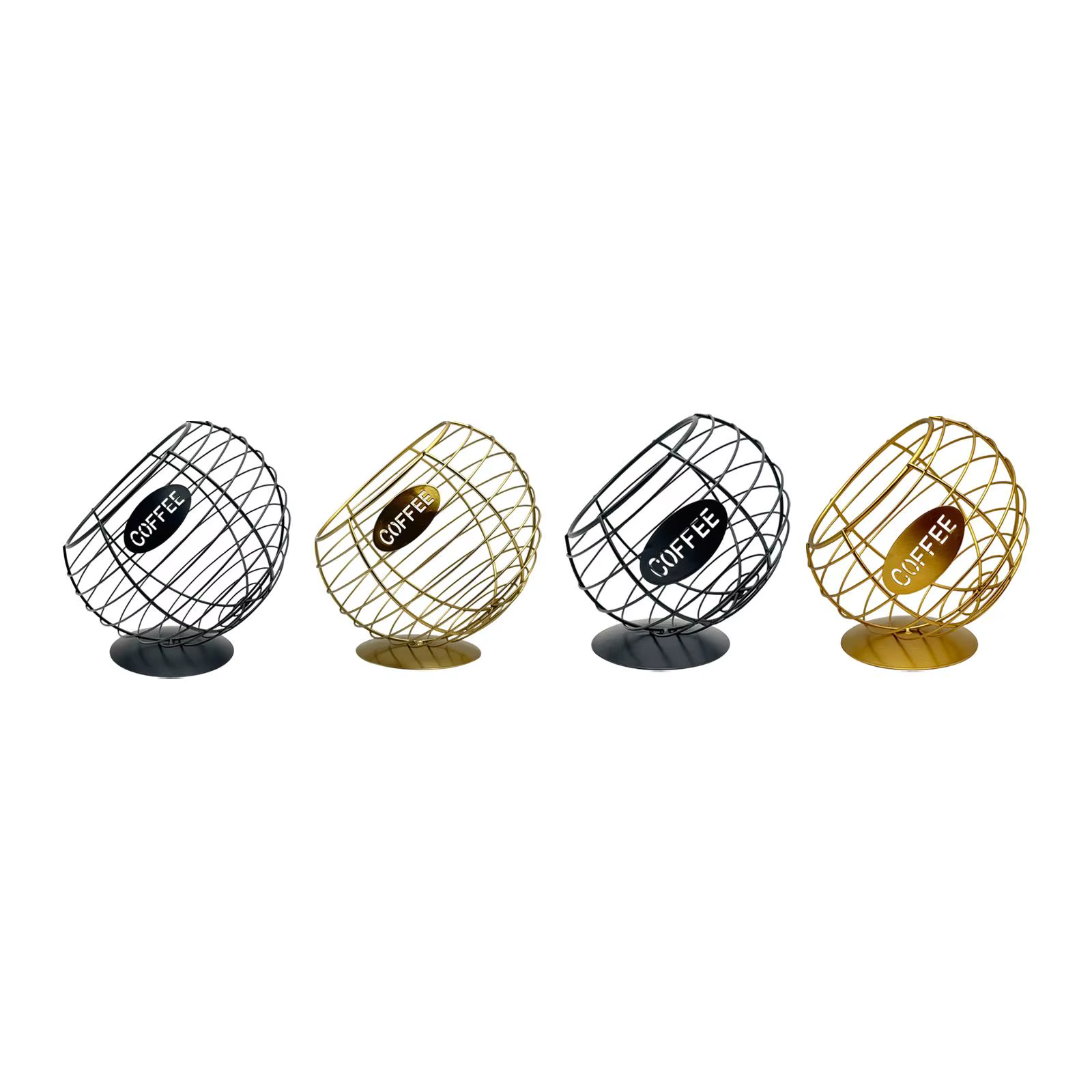 Organisateur de capsules de café en fil de fer