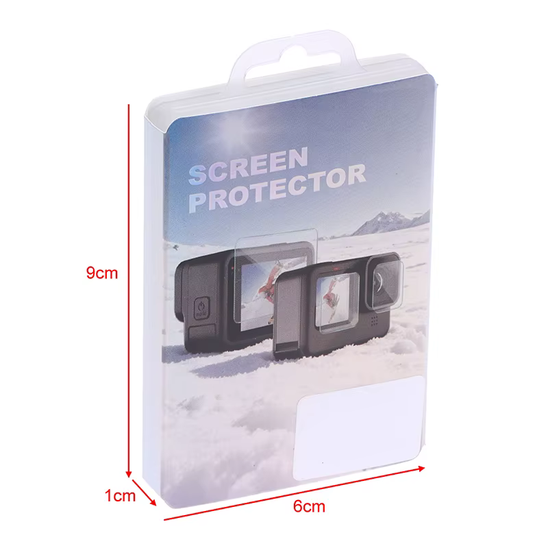 Verre de dureté 9H pour Osmo Action 6, protecteur d'écran et de lentille, verre trempé transparent Ultra-HD, film anti-rayures, accessoires