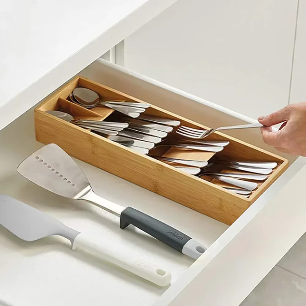 MELTool-Couverts Compacts en Bambou