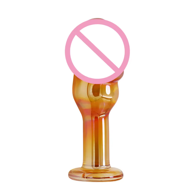 Godemiché en verre de cristal en forme de pénis réaliste, perles en verre, point G, Plug Anal, jouets sexuels érotiques pour femmes, Couples, jeux pour adultes