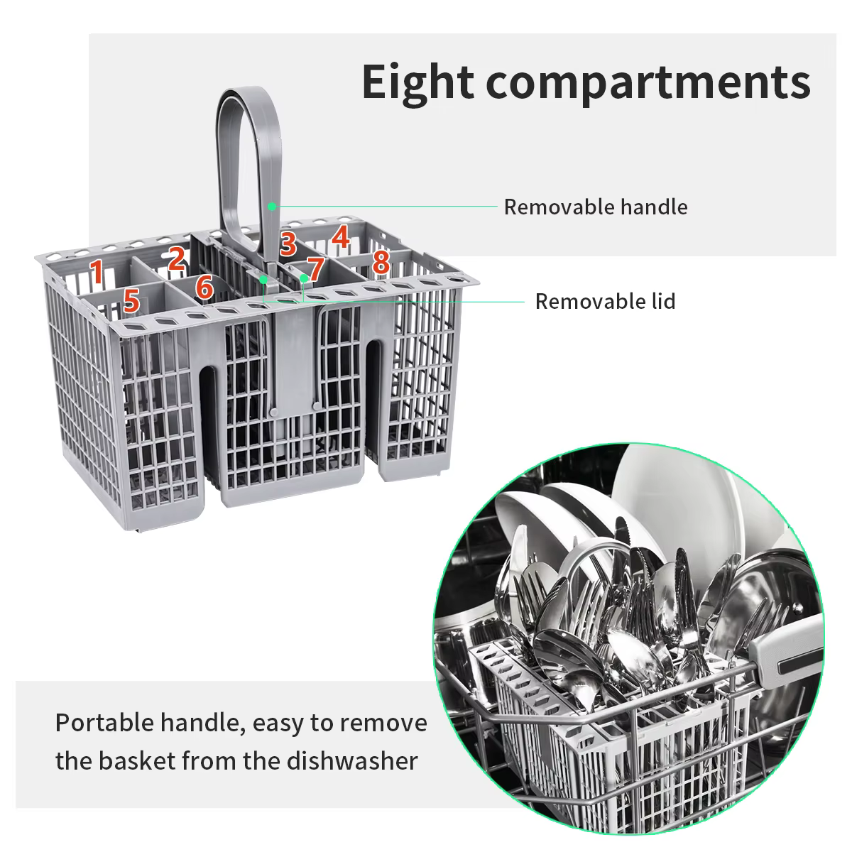 Mir de rangement multifonctionnel pour couteaux et fourcommuniste