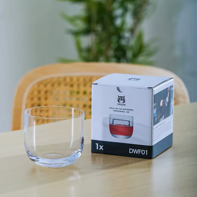 Verre à fond rond en cristal CRISON DWF01 - Verres classiques pour whisky