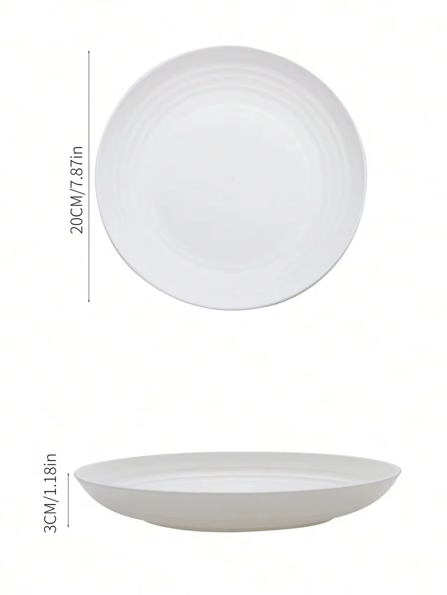 Assiettes à dessert réutilisables
