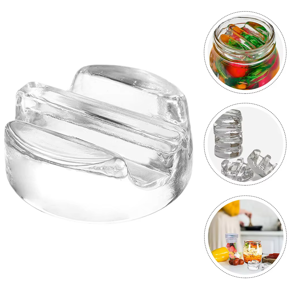 Couvercles de Fermentation en verre pour bocaux buccaux