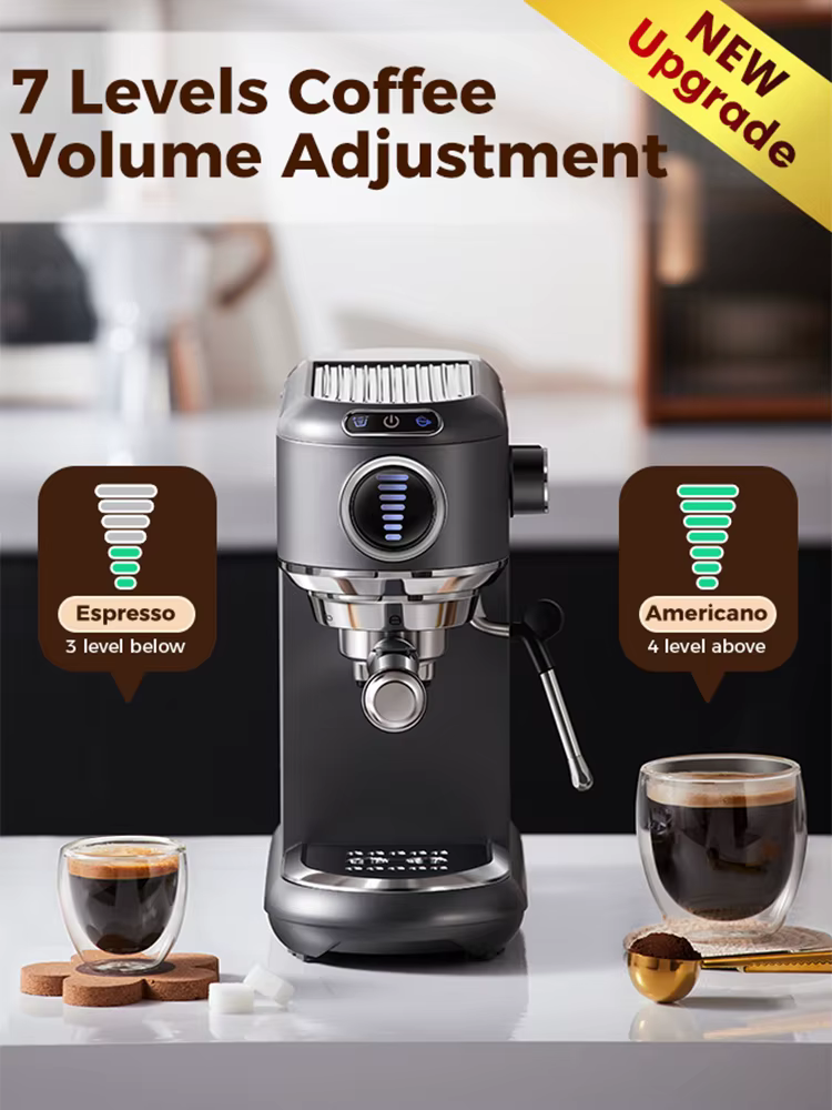 Cafelffe 4-en-1 cafetière chaude/froide Dolce gusto nespresso machine ESE dosette moulu Cappuccino expresso