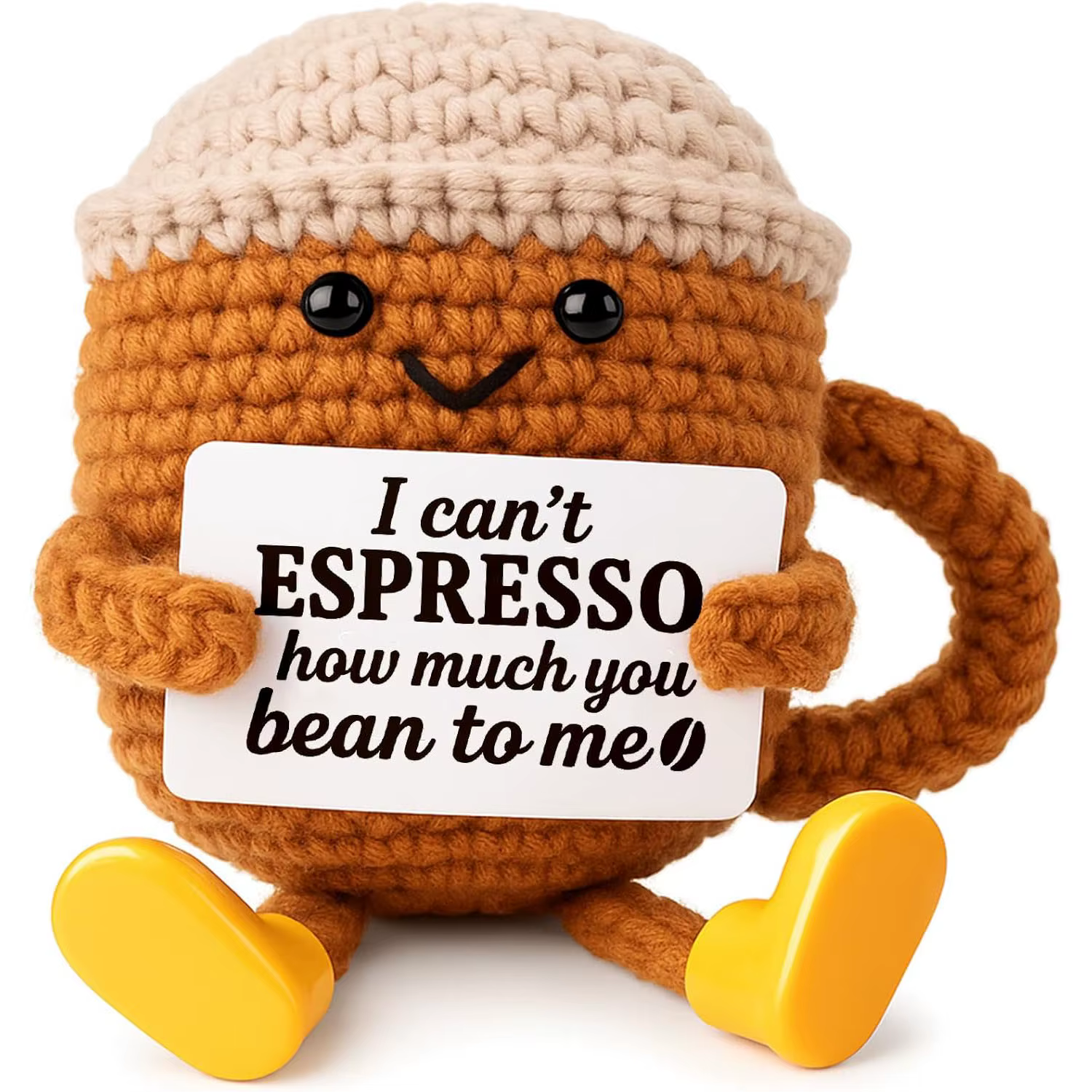Tasse à café à énergie Positive tissée à la main