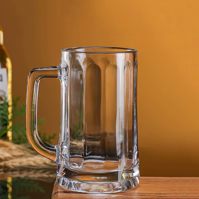 Verre à bière à fond épais de 400ml/600ml