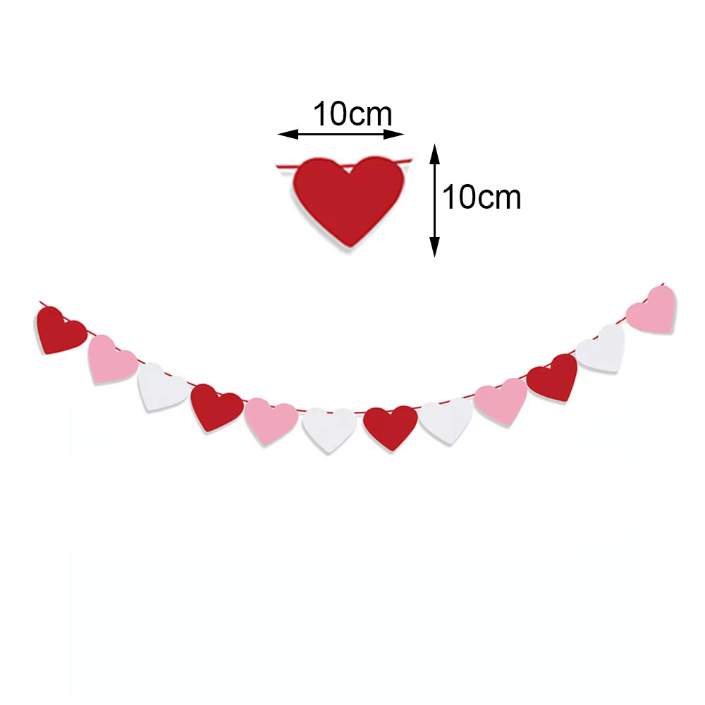 Vaisselle de fête pour la Saint-Valentin