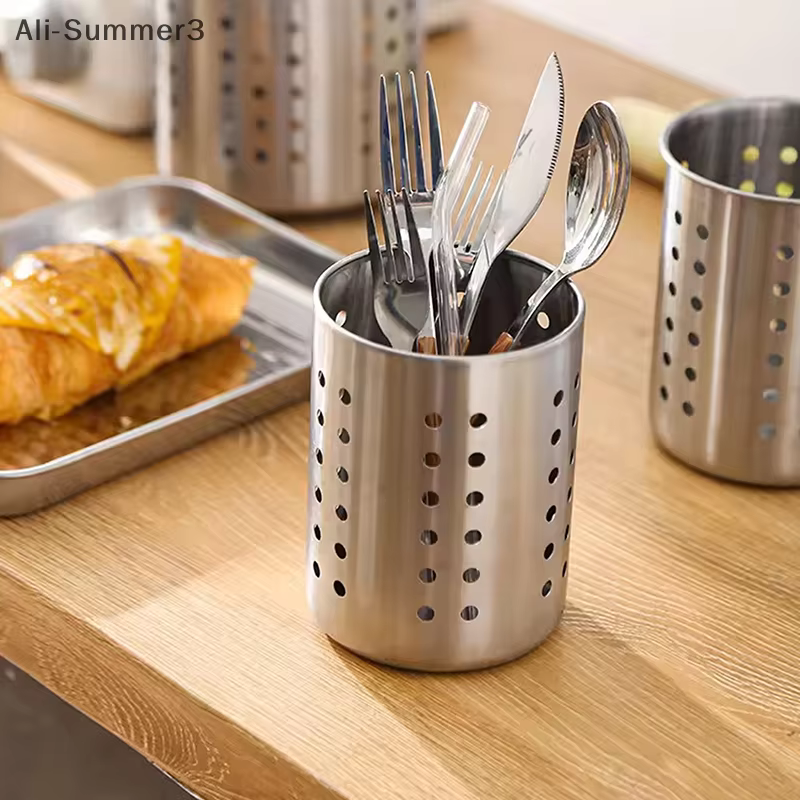Porte-couverts en acier inoxydable