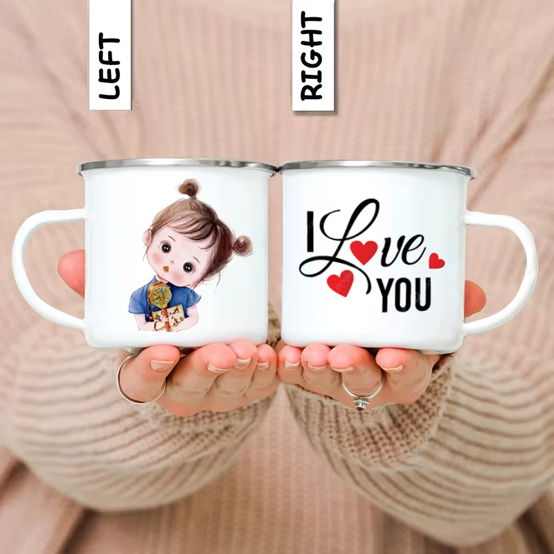 Tasse à thé avec texte et nom personnalisé