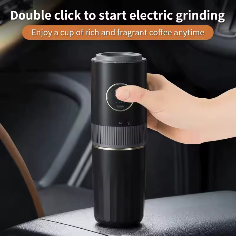 Machine à café tout-en-un idéale pour les voyages - Broyeur intégré