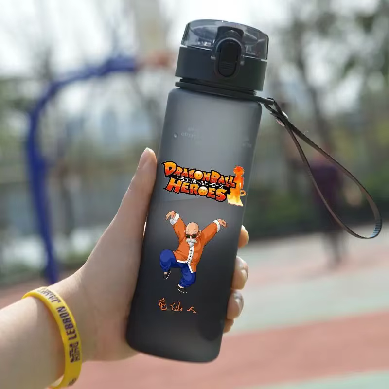 Bouteille d'eau de grande capacité Dragon Ball Son Goku Vegeta