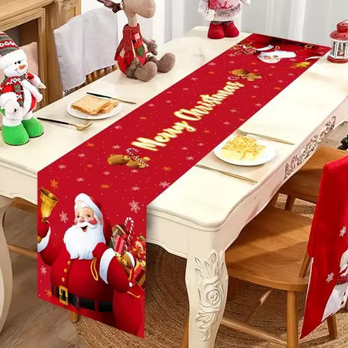 Chemin de Table de noël du père noël