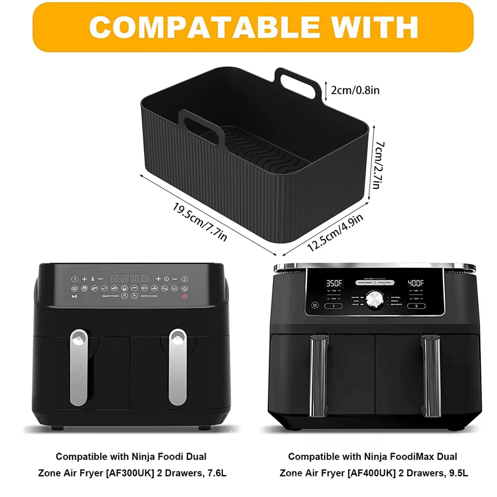 Plateau en Silicone pour friteuse à Air réutilisable