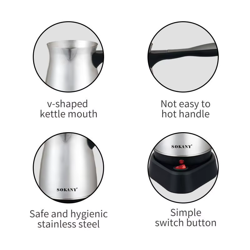 Cafetière portable turque pour la maison et le bureau