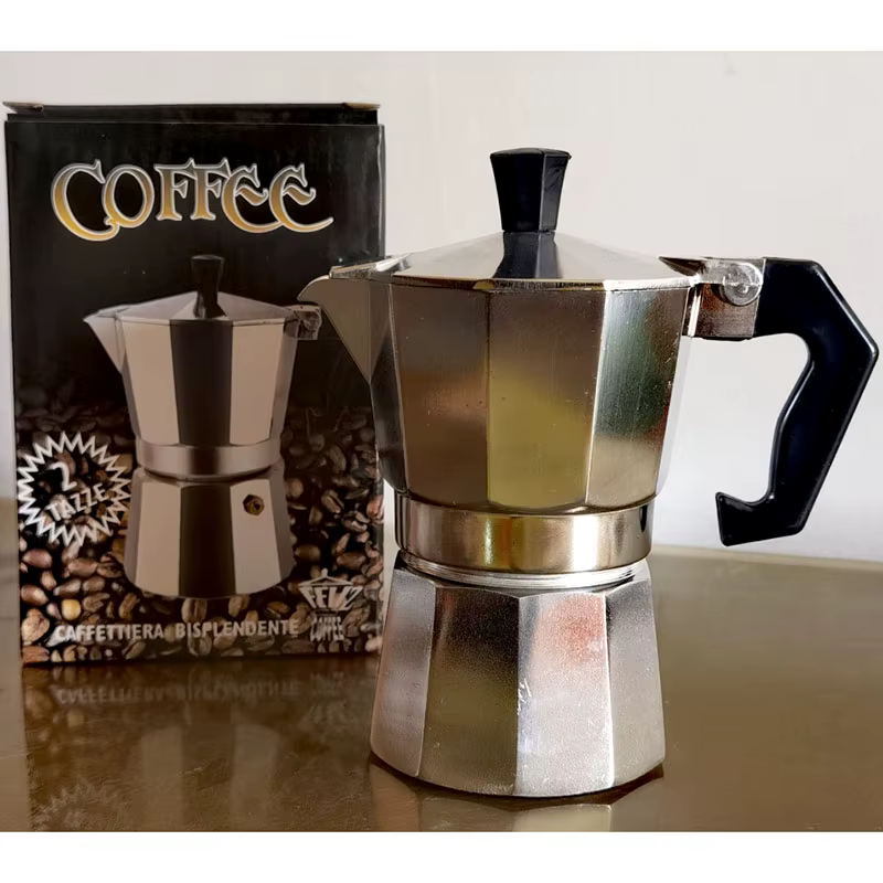 Cafetière Moka Pot 50ml-600ml cafetière en acier inoxydable