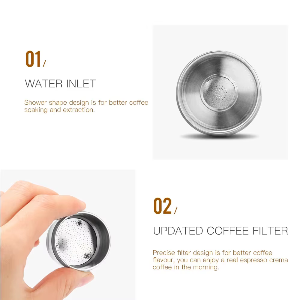 Dosette de café réutilisable pour illy X7.1 illy Y5 Mahine