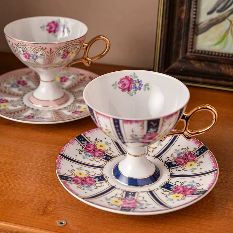 Tasse en céramique et tasse à café haut S/05 er Palace