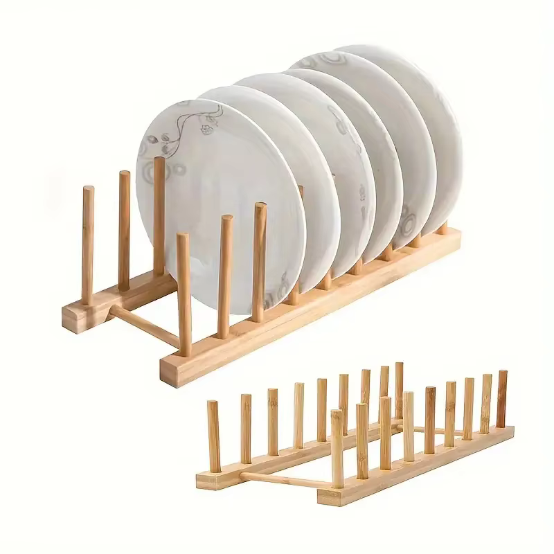 Égouttoir en bois pour cuisine