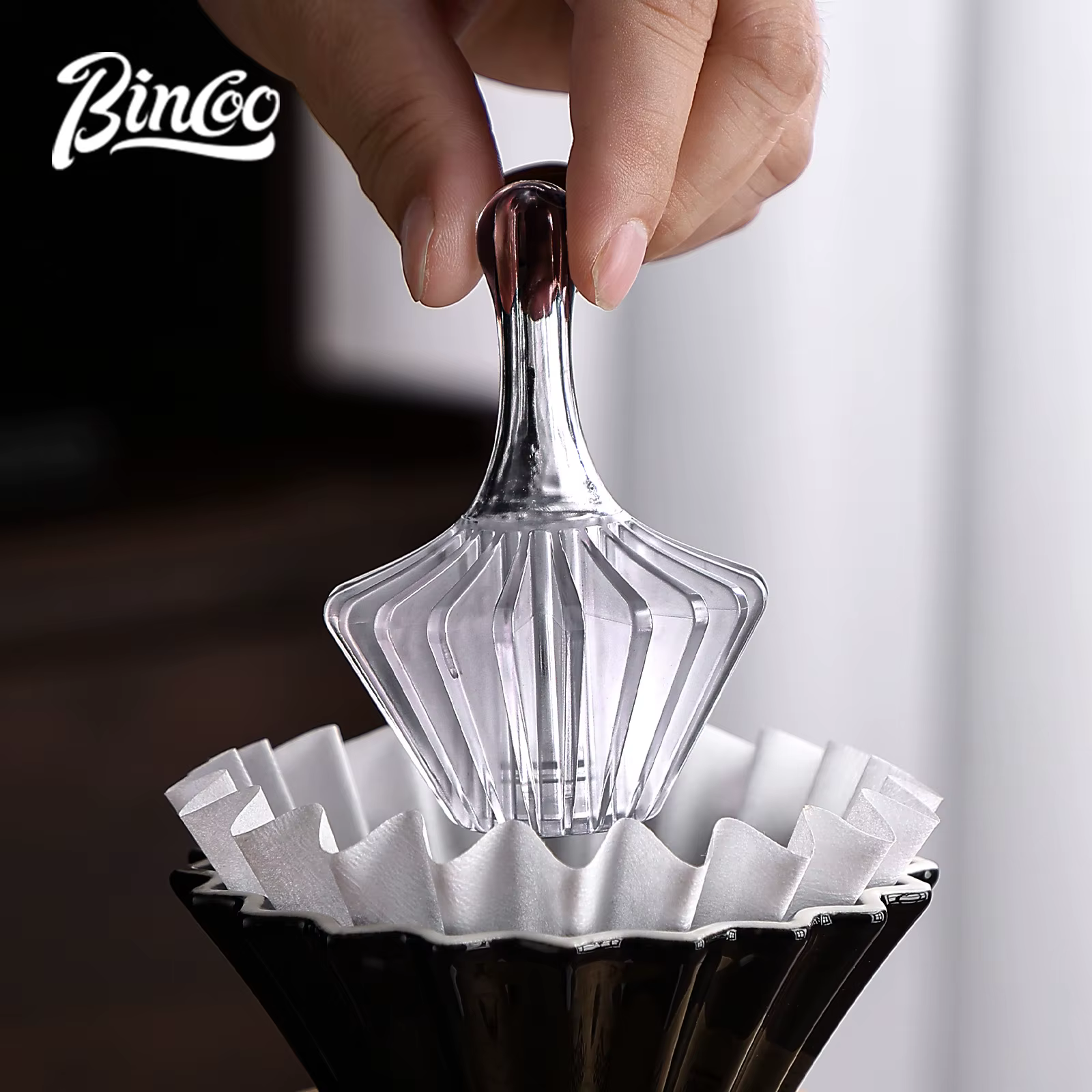 Bincoo café filtre papier Assistant gâteau Tritan