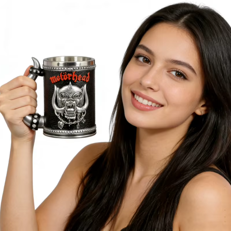 Tasse à café sur le thème du heavy metal pour la maison
