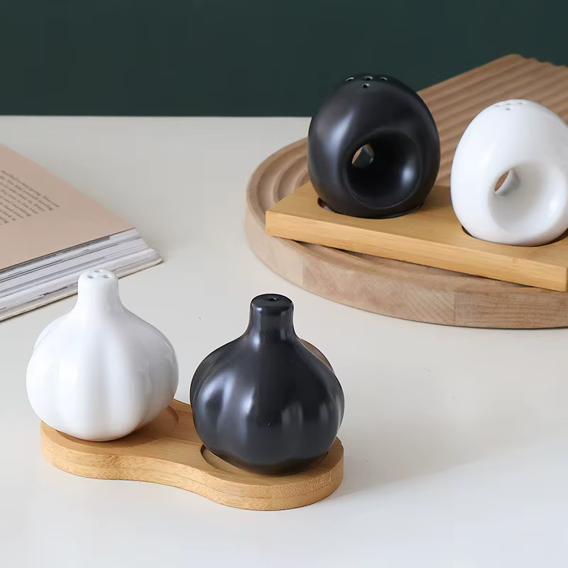 Ensemble de bouteilles d'assaisonnement en céramique japonais Simple