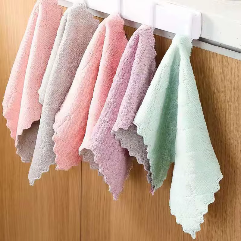 Chiffons de nettoyage de la vaisselle