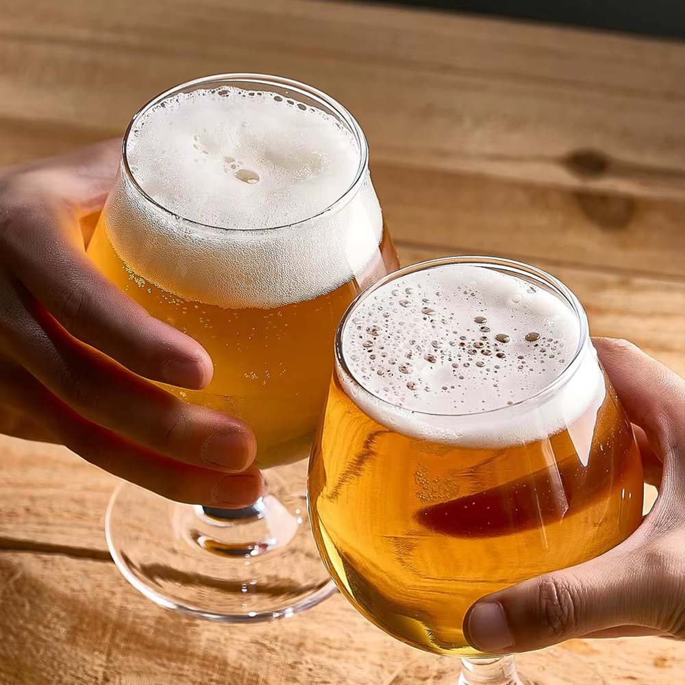 Verres à bière classiques de 500 ml