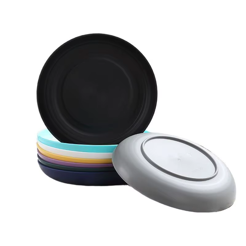 Ensemble de vaisselle de pique-nique réutilisable en plastique pour 4 personnes