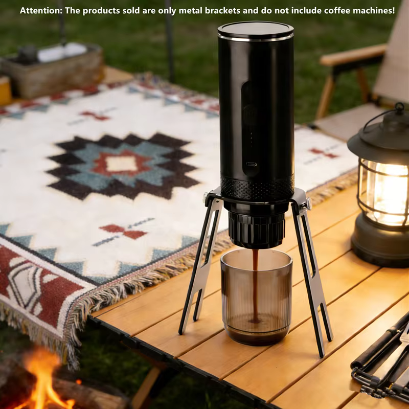 Support d'égouttement de café en alliage d'aluminium Portable détachable
