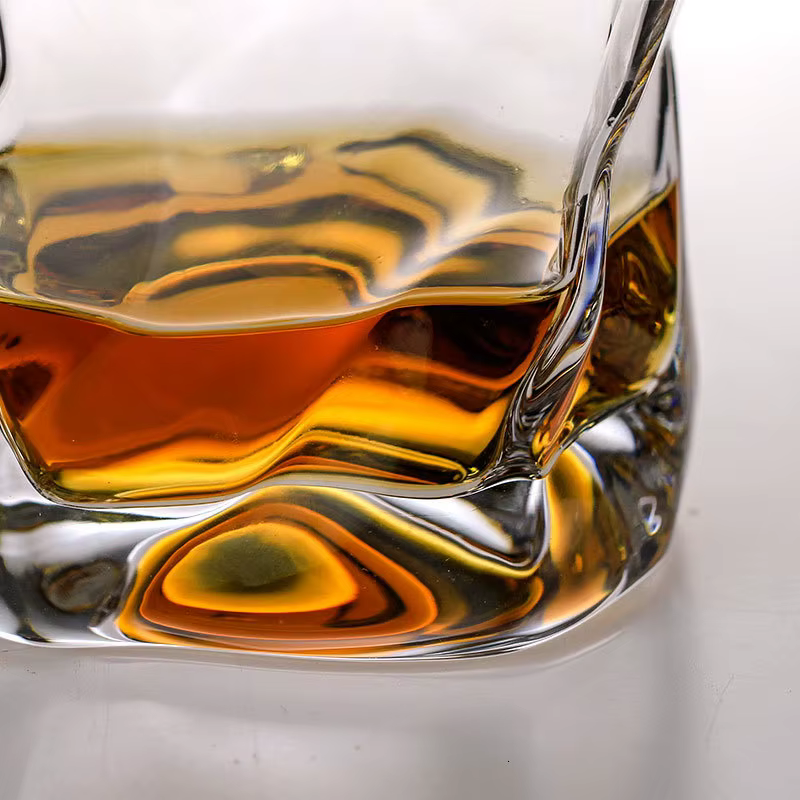 Verre à whisky froissé Chamvin