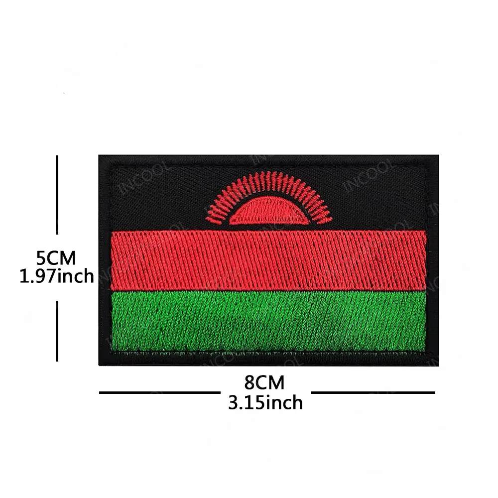 Patchs brodés drapeau National d'afrique, Nigeria, afrique du sud, maroc, Eswatini, mauritius, brassard, Appliques, drapeaux d'épaule, Badges