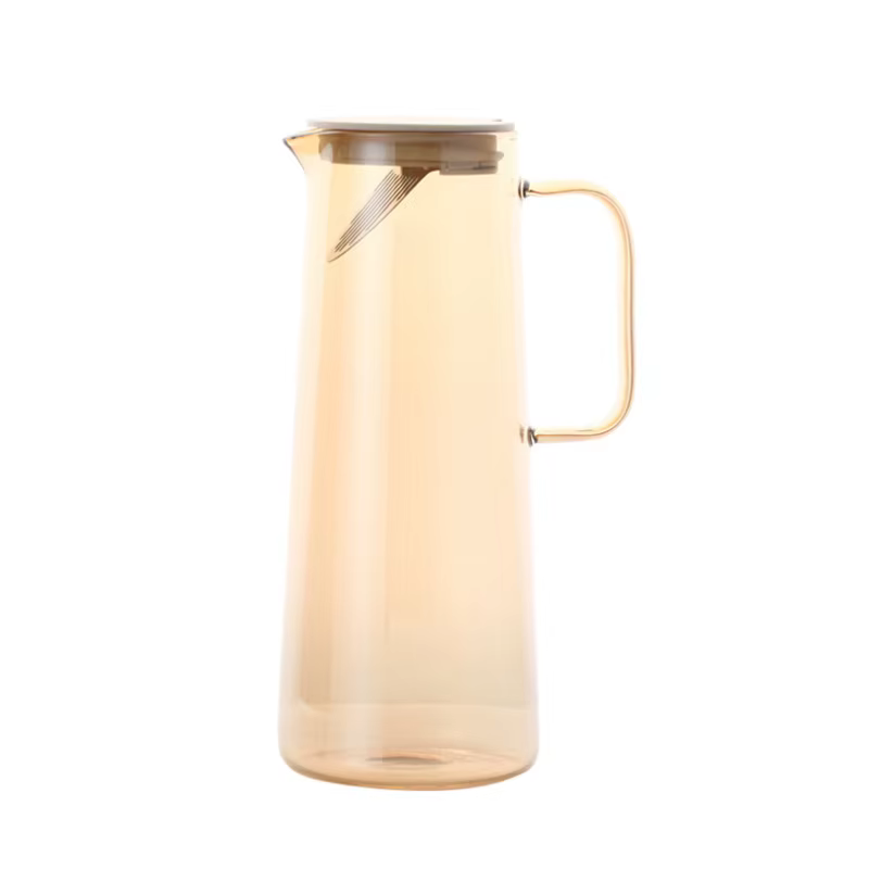 Pichet en verre de 1, 8 l avec couvercle