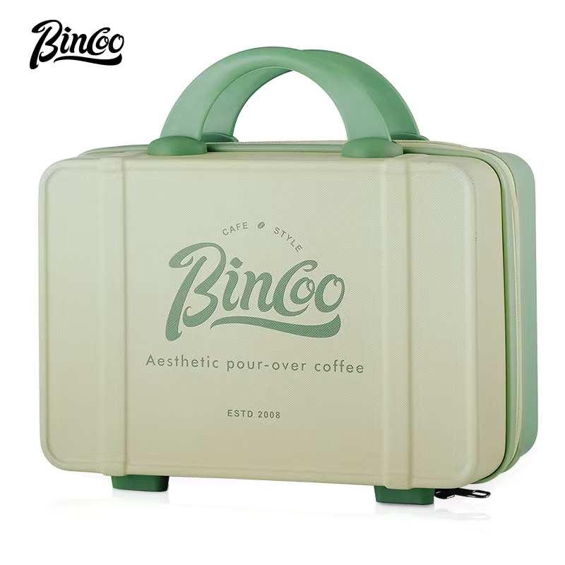 BINCOO Moka Pot ensembles de café valise moulin à grains