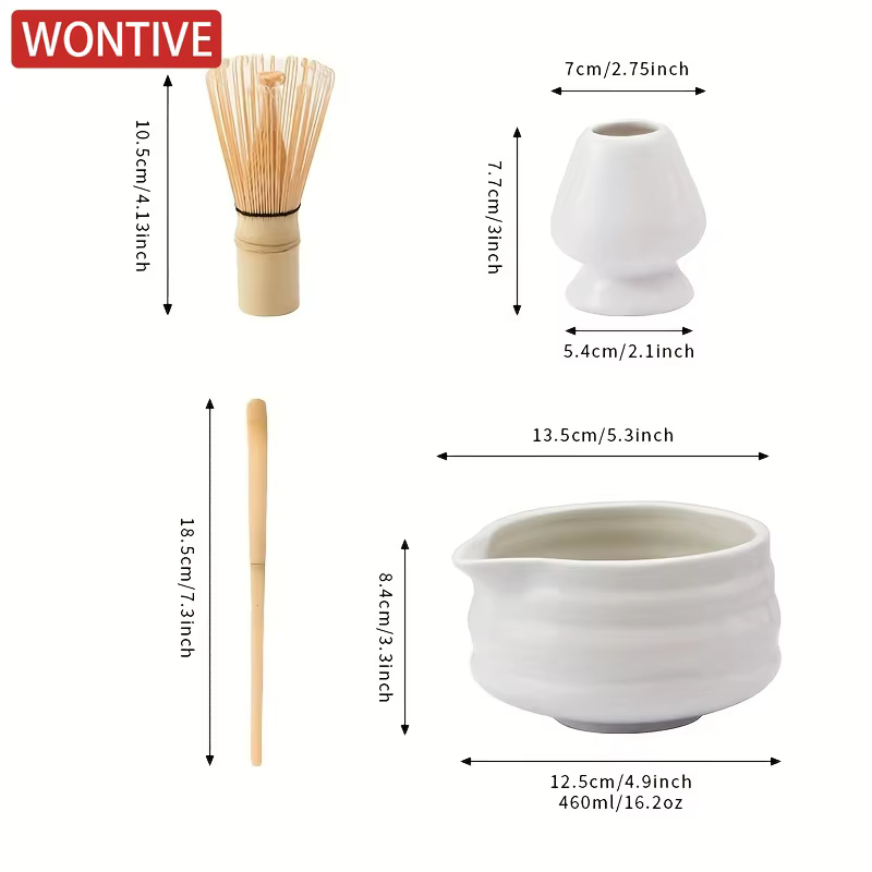1 ensemble d'ensemble Matcha japonais