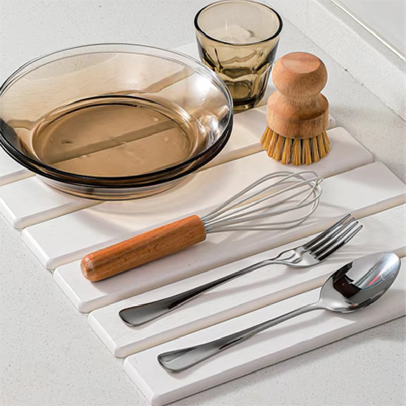 Tapis de séchage de cuisine pliable