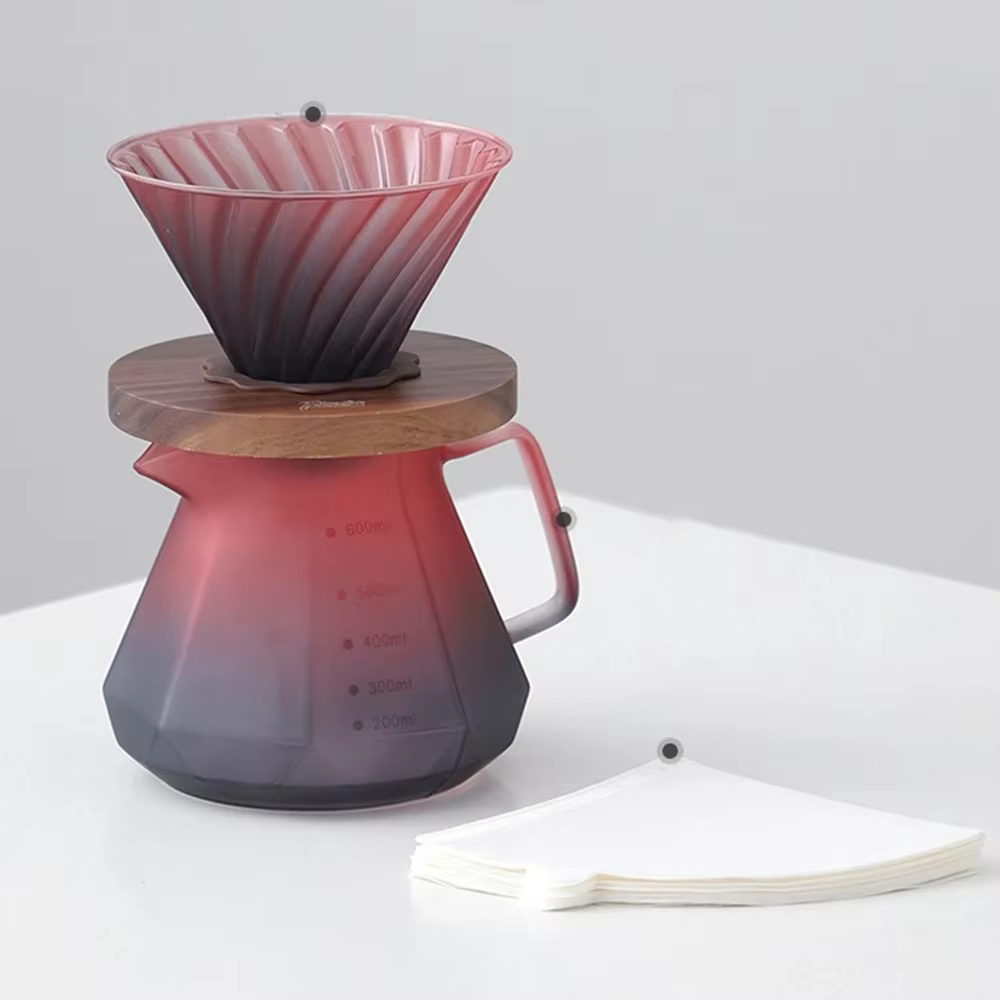 Ensemble de verres à café Blackberry
