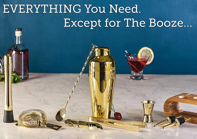 Ensemble de bar à cocktails Mixology Bartender Kit
