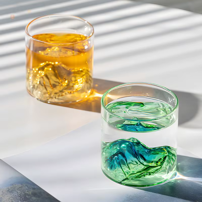 Corlor montagne verre