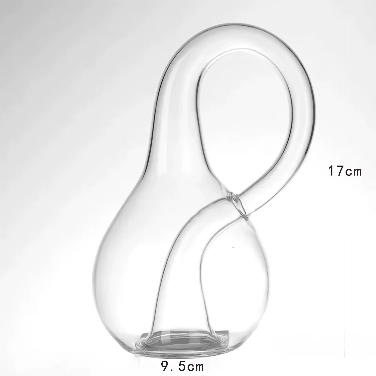 Klein bouteilles ornements bouteille en verre Transparent salon refroidisseur de vin meuble TV bureau décoratif décoration de la maison artisanat