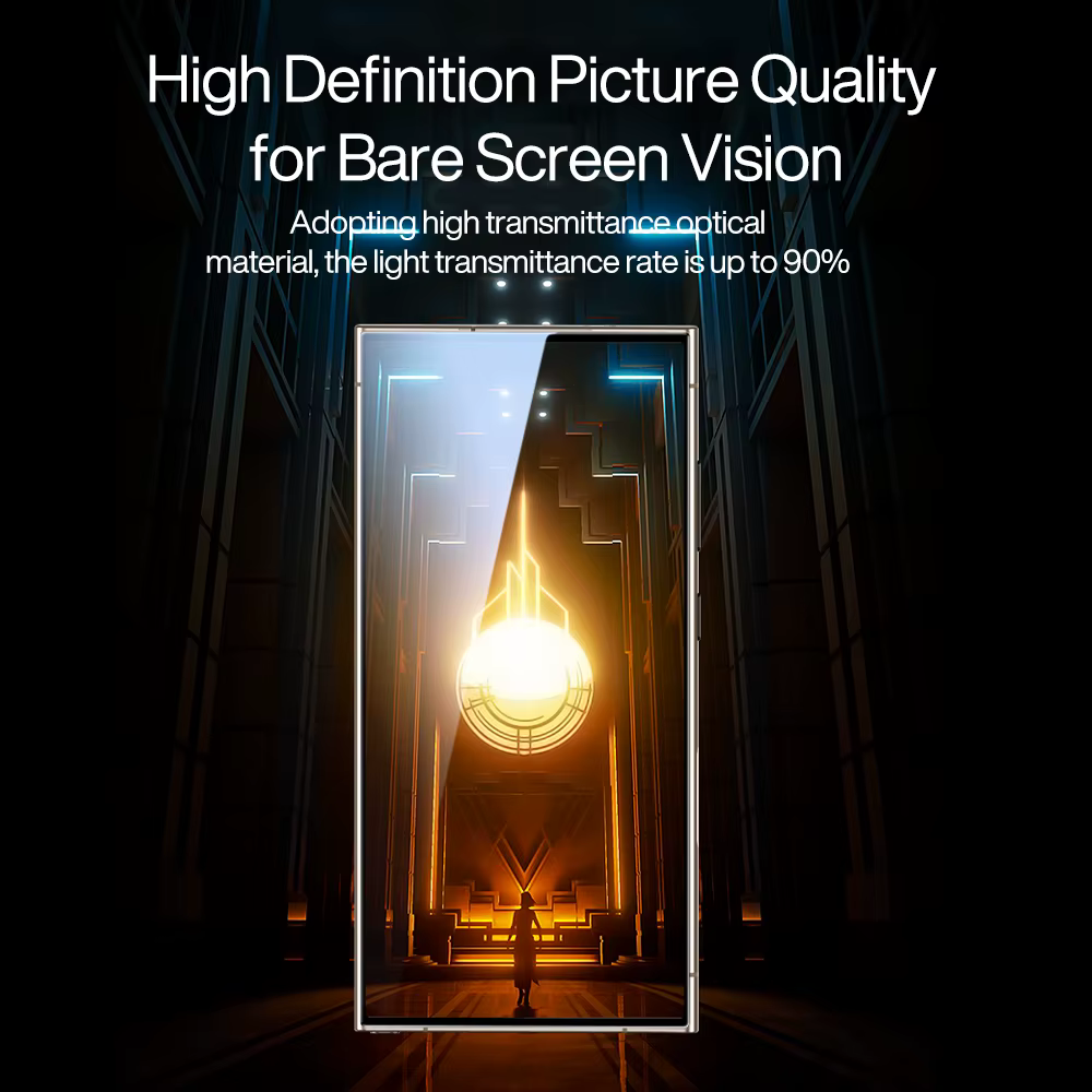 SmartDevil – verre trempé pour Samsung S26 Ultra S25 Ultra S24, protecteur d'écran, couverture complète, anti-empreintes digitales, Film trempé HD