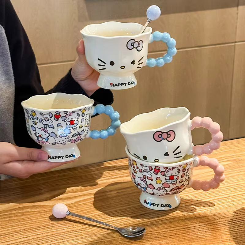 Mignonne tasse en céramique Hello Kitty
