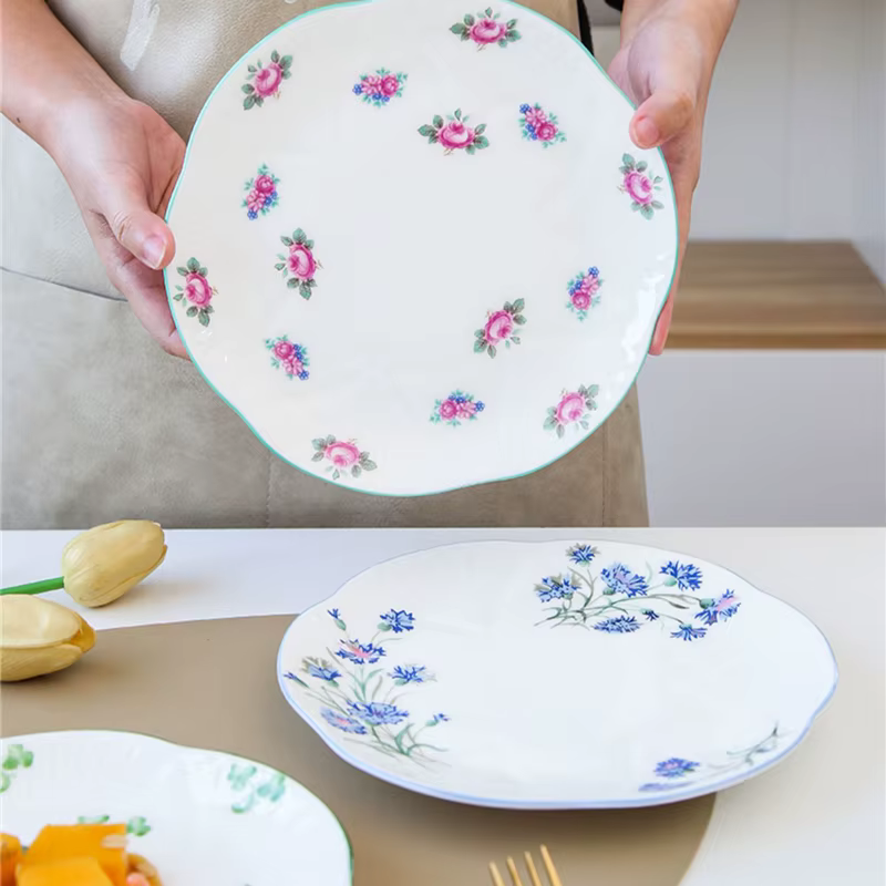 Sophia-Assiette Plate en Céramique